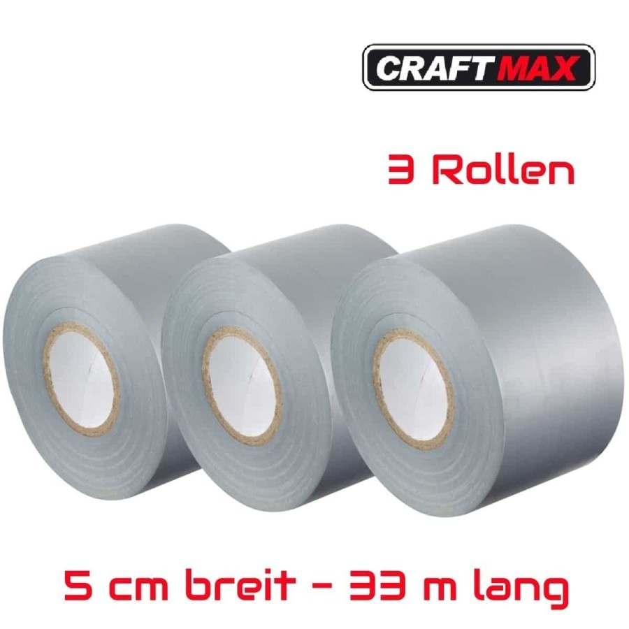 PVC-Isolierband-gelb-5cm-breit-33m-lang-extrem-strapazierfaehiges-selbstklebendes-Isolierband-zum-Schutz-Buendeln-Reparieren-von