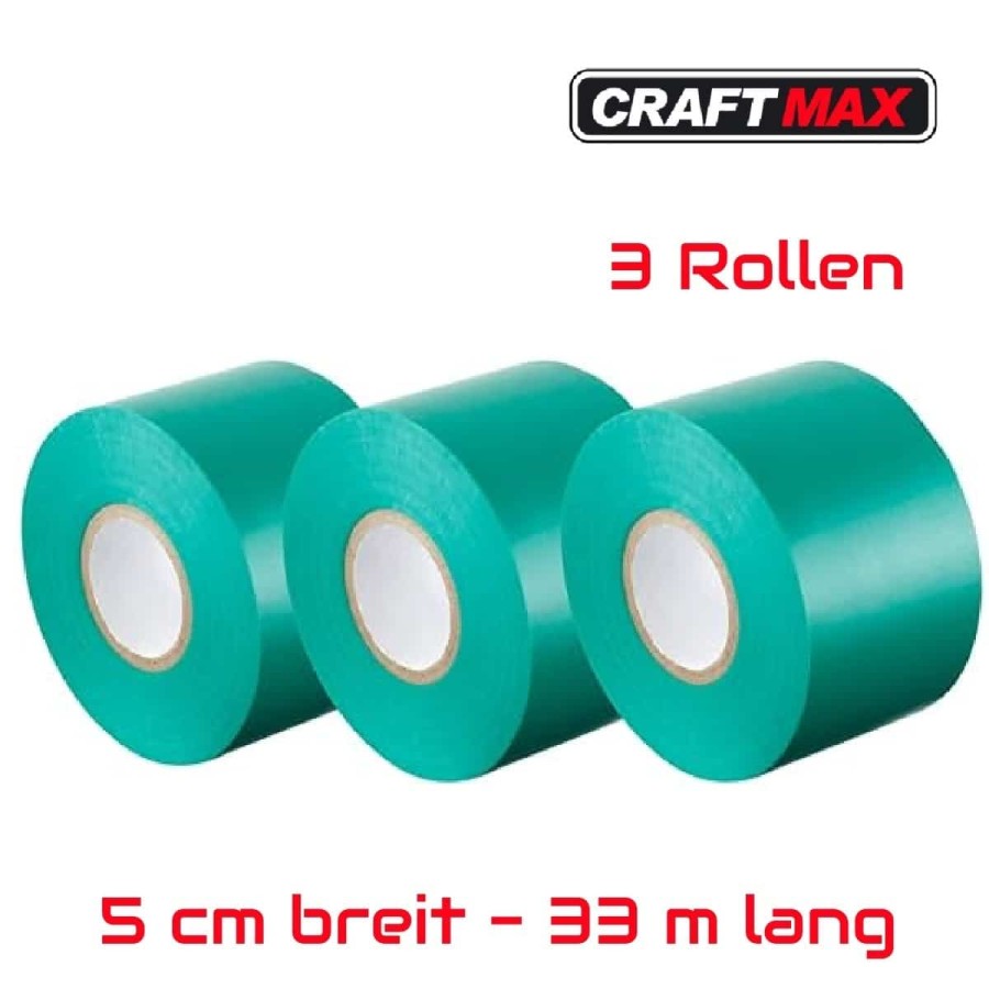 PVC-Isolierband-grau-5cm-breit-33m-lang-extrem-strapazierfaehiges-selbstklebendes-Isolierband-zum-Schutz-Buendeln-Reparieren-von