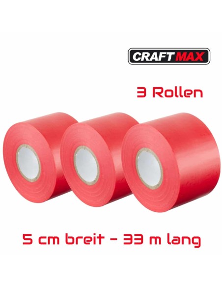 PVC-Isolierband-gruen-5cm-breit-33m-lang-extrem-strapazierfaehiges-selbstklebendes-Isolierband-zum-Schutz-Buendeln-Reparieren-vo