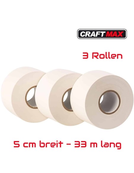 PVC-Isolierband-rot-5cm-breit-33m-lang-extrem-strapazierfaehiges-selbstklebendes-Isolierband-zum-Schutz-Buendeln-Reparieren-von-