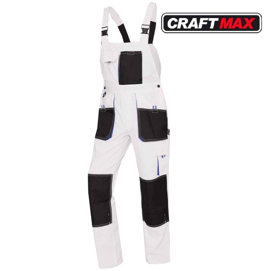 Painterman-Maler-Herren-Arbeitslatzhose-mit-Oxford-Knietaschen-strapazierfaehige-Leinwand-1