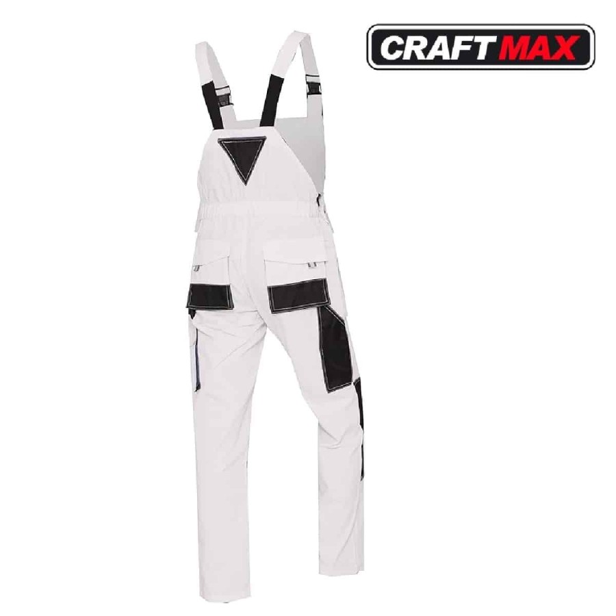 Painterman-Maler-Herren-Arbeitslatzhose-mit-Oxford-Knietaschen-strapazierfaehige-Leinwand-2