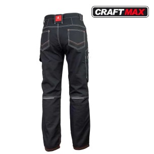 CRAFTMAX-Arbeitshose-Bundhose-Polyester-Baumwolle-schwarz-1 2
