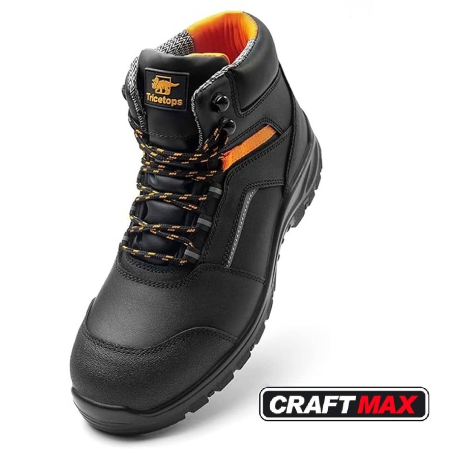 CRAFTMAX-Premium-Arbeitsschuh-Sicherheitsschuh-mit-Stahlkappe-S3-SRC-rutschfest-wasserdicht-gefuettert-atmungsaktiv-antistatisch