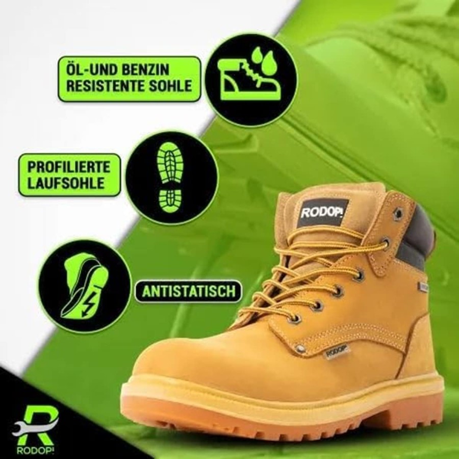 RANGER-Arbeitsschuh-Sicherheitsschuh-Wildleder-mit-Stahlkappe-S3-SRC-rutschfest-atmungsaktiv-gefuettert-antistatisch-durchtritts