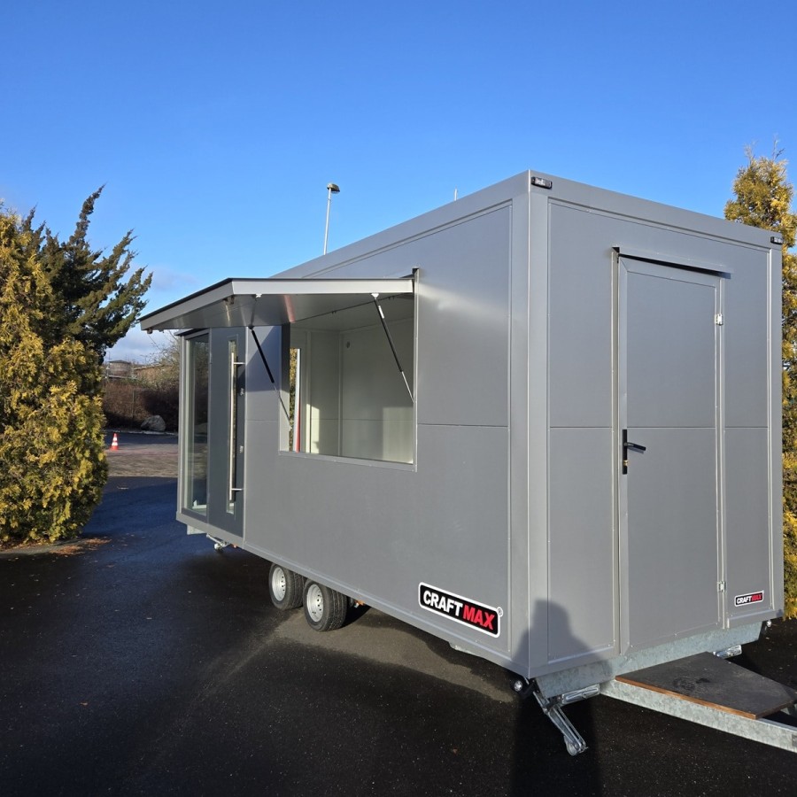 MobilOffice-2700-Thermo-Sandwichpanele-6.00-x-2.20-x-2.40m-grosse-Glasfenster-u.-Tuerelemente-Verkaufsklappe-19