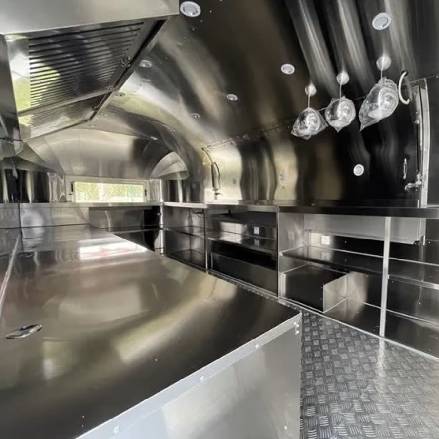 Verkaufsanhaenger-Air-STREAM-ER-2000-4.00x2.18x2.35m-Edelstahlwaende-innen-u.-aussen-Kuecheneinrichtung