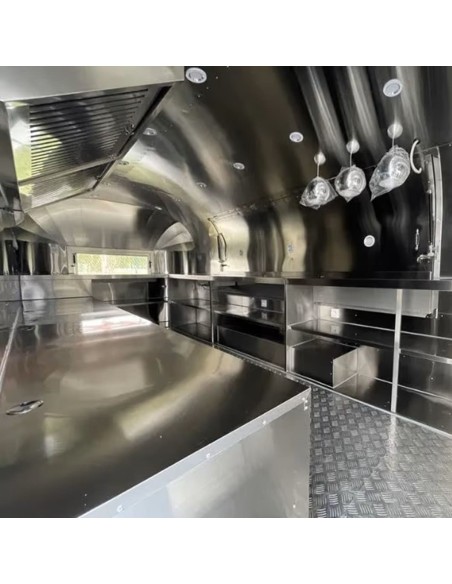Verkaufsanhaenger-Air-STREAM-ER-2000-4.00x2.18x2.35m-Edelstahlwaende-Komplettausstattung