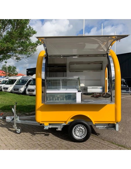 Verkaufsanhaenger-Foodtrailer-Retro-mini-amerikanischer-Klassiker-grosse-Verkaufsklappe-Stuetzen-2x2m-7