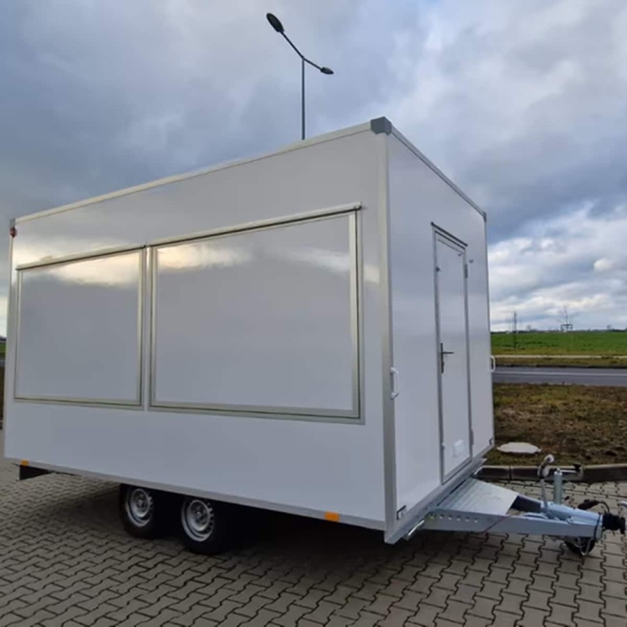 Verkaufsanhaenger-Foodtrailer-2700-Tandem-4.20x2.20x2.30m-Thermo-Sandwichpanele-mit-3-Verkaufsklappen-Stuetzen-gebremst