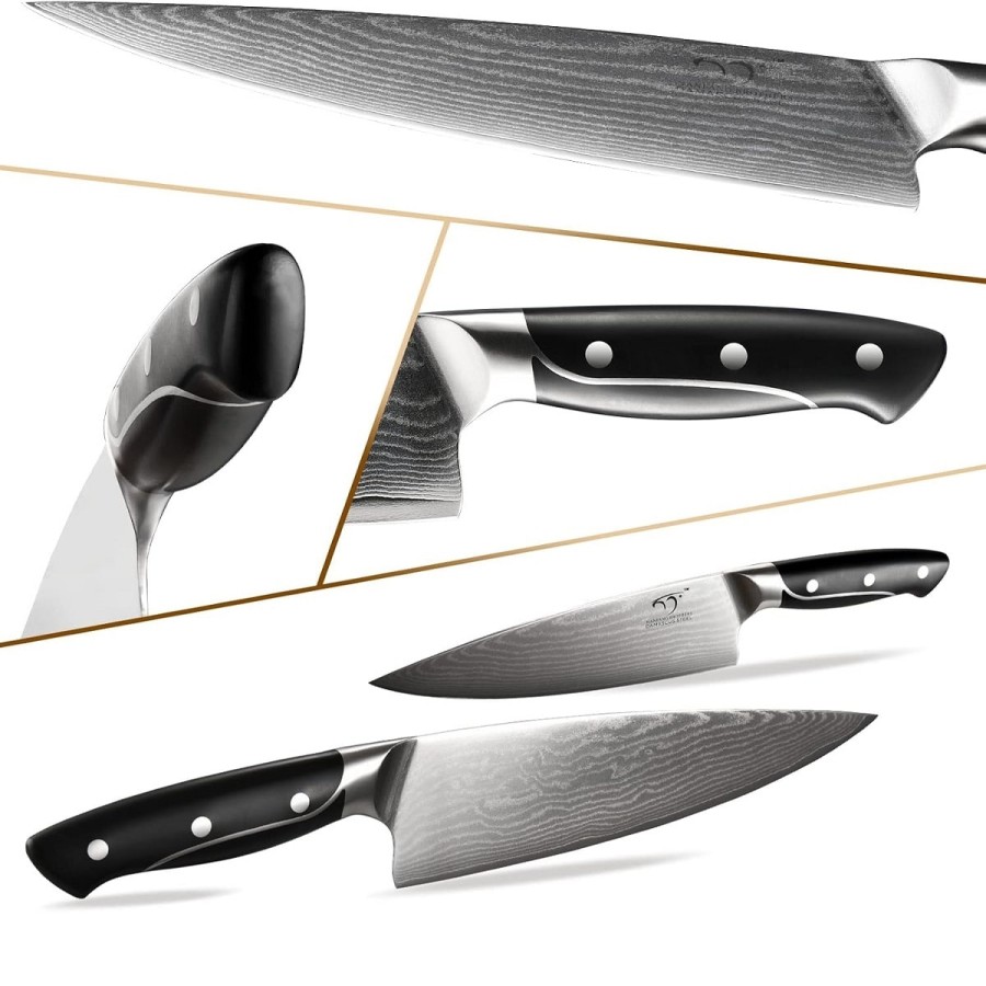 Damast-Kuechenmesser-Set-mit-gehaemmerten-Griffen-super-scharf-18-teiliges-Luxus-Set-mit-Block-VG10-Stahlkern-mit-67-Schichten-H