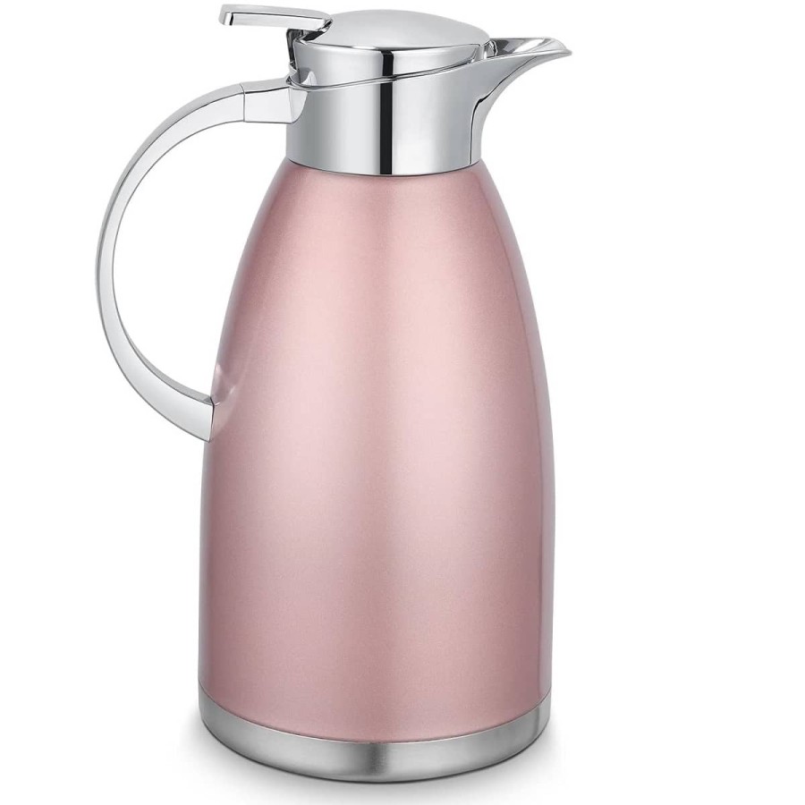 Thermoskanne-2.3-Liter-Edelstahl-Isolierkanne-Doppelwandige-Vakuumisolierung-Kaffeekanne-6-Stunden-Waerme-u.-Kaeltespeicherung-r