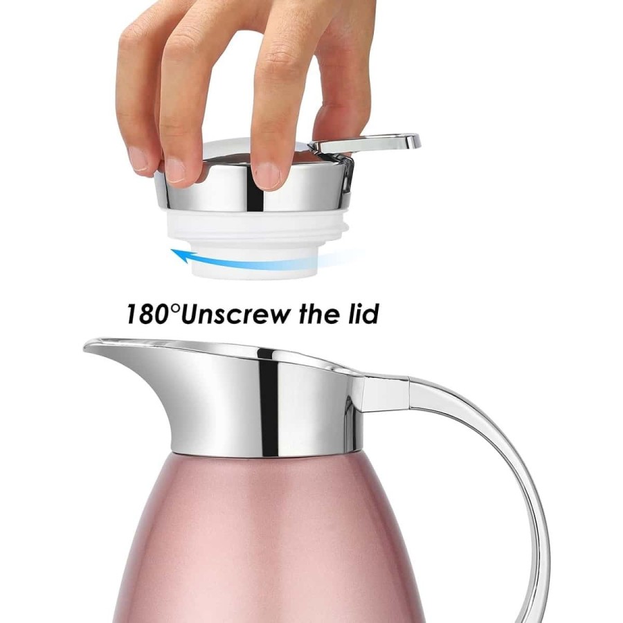 Thermoskanne-2.3-Liter-Edelstahl-Isolierkanne-Doppelwandige-Vakuumisolierung-Kaffeekanne-6-Stunden-Waerme-u.-Kaeltespeicherung-r
