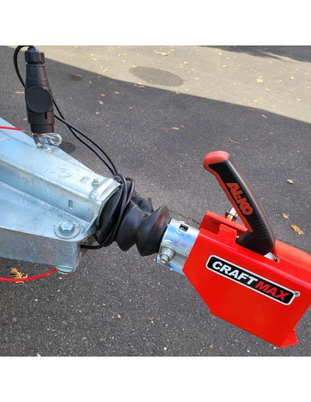 CRAFTMAX-OffRoad-Camping-Anhaenger-1300kg-Einachs-3.00x1.50x1.80m-mit-Klappe-nach-oben-Fenster-Tuer-100kmh-14