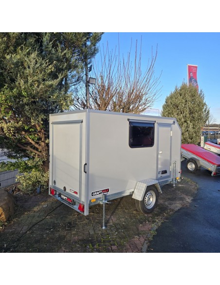 CRAFTMAX-OffRoad-Camping-Anhaenger-1300kg-Einachs-3.00x1.50x1.80m-mit-Klappe-nach-oben-Fenster-Tuer-100kmh-15