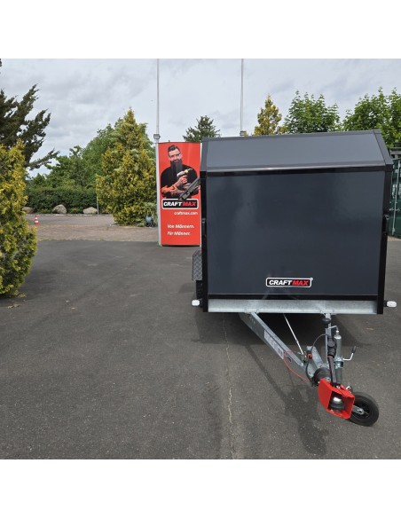 CRAFTMAX-OffRoad-Mini-Campinganhaenger-1000kg-ohne-Zwischenwand-mit-geschlossener-Heckklappe-Tuer-2-Fenster-100kmh-3