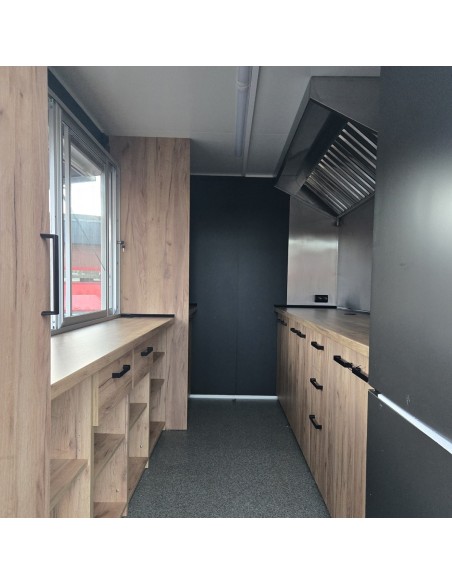 Verkaufsanhaenger-Foodtrailer-1350-3.45x1.96x2.19m-Thermo-Sandwichpanele-mit-Einbaumoebel-Abzughaube-E-Anschluss-8