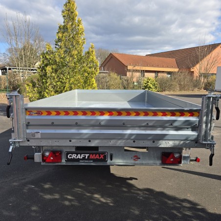 CRAFTMAX-3500-3-Seiten-Kipper-3.62x2.03x0.35m-Stahlbordwand-Pendelrueckwand-Parabelfederung-Elektropumpe-8