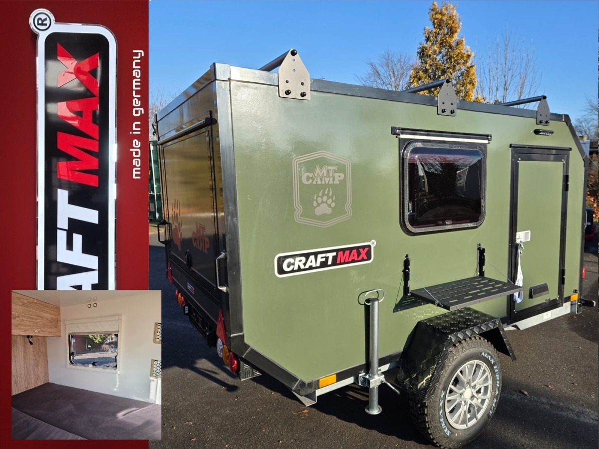 CRAFTMAX-BLACK-BROTHER-OffRoad-Mini-Caravan-1000kg-gebremst-2.80x1.47x1.40m-Aktionspreis