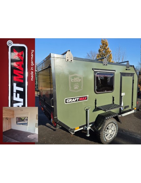 CRAFTMAX-BLACK-BROTHER-OffRoad-Mini-Caravan-1000kg-gebremst-2.80x1.47x1.40m-Aktionspreis