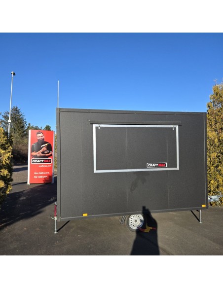 Verkaufsanhaenger-750kg-ungebremst-3.50x2.00x2.20m-Thermo-Sandwichpanele-Deichsel-abnehmbar-2