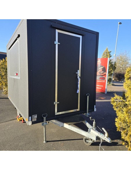 Verkaufsanhaenger-750kg-ungebremst-3.50x2.00x2.20m-Thermo-Sandwichpanele-Deichsel-abnehmbar-7