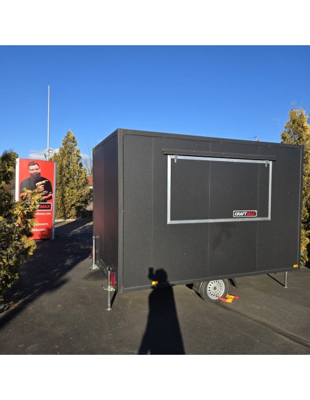 Verkaufsanhaenger1350kg-gebremst-3.95x1.99x2.18m-Thermo-Sandwichpanele-mit-grosser-Verkaufsklappe-Stuetzen-4