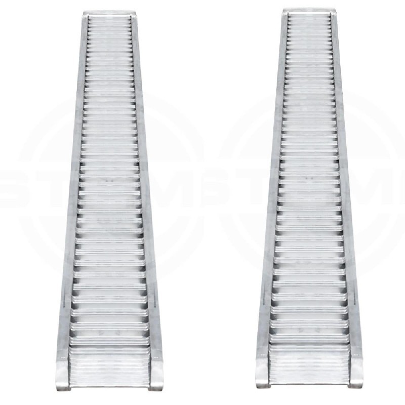 STEMA-Aluminiumrampen-inklusive-Gleitschiene-und-Halter-fuer-Kofferanhaenger-und-Tieflader-1