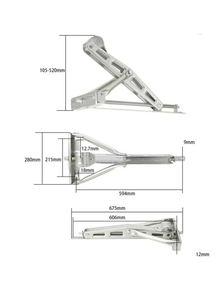 Kurbelstuetze-Ausdrehstuetze-fuer-Wohnwagen-Verkaufsanhaenger-Kofferanhaenger-Stuetzlast-1600kg-4