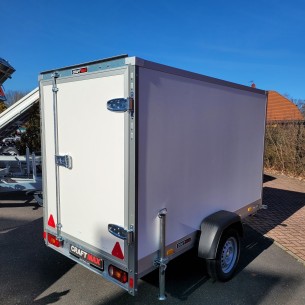 STEMA-STPK-O1-7.5G-25-13.1.P15.1-Kofferanhaenger-750kg-gebremst-grosse-Hecktuer-2.55x1.32x1.54m 2