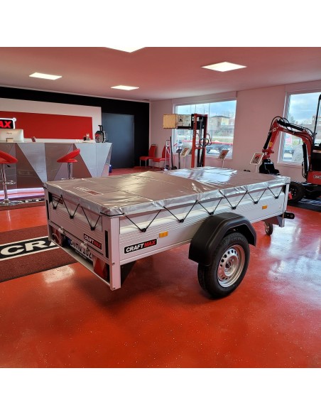 CRAFTMAX-CLEVER-Kastenanhaenger-750-Kg-ungebremst-mit-35er-ALU-Bordwaende-Heckklappe-Frontklappe-2100x1100-mm-3