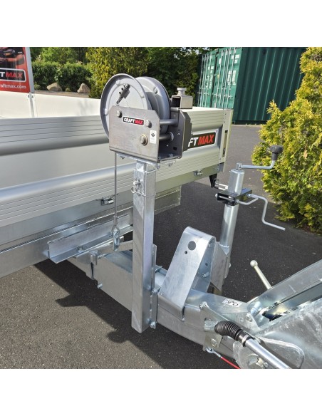CRAFTMAX-3500-ALU-Pritschenhochlader-Siebdruckplatte-mit-Aluminium-Riffelblech-Auffahrrampenpaket-mit-10