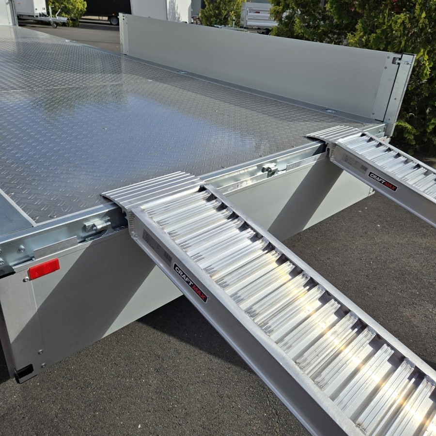 CRAFTMAX-3500-ALU-Pritschenhochlader-Siebdruckplatte-mit-Aluminium-Riffelblech-Auffahrrampenpaket-mit-20