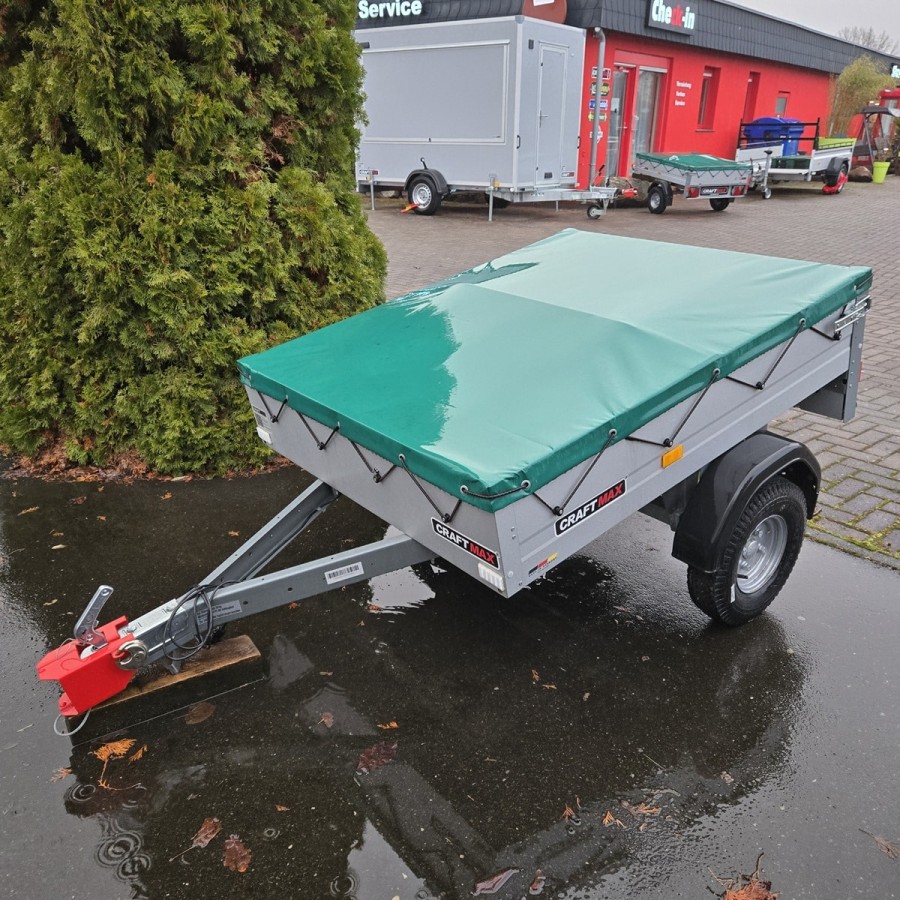 CRAFTMAX-mini-350kg-Deutschlands-kleinster-PKW-Anhaenger-gruen