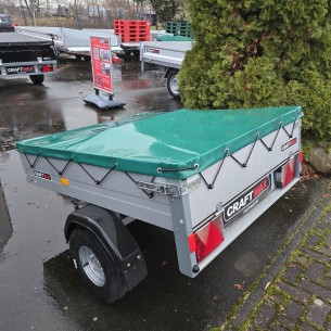 CRAFTMAX-mini-350kg-Deutschlands-kleinster-PKW-Anhaenger-gruen 2