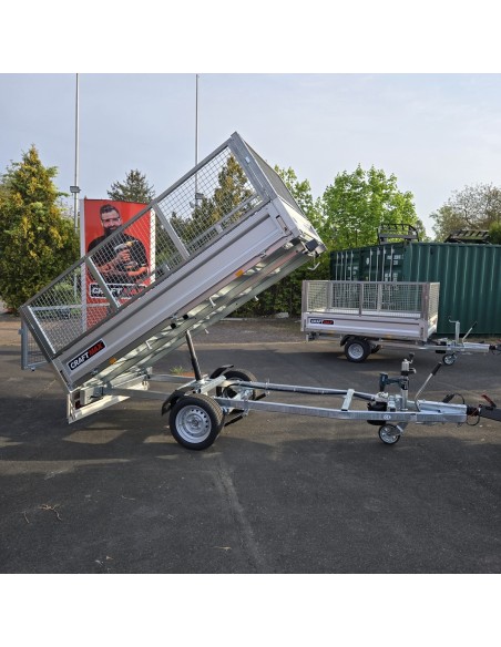 1500-ALU-Heckkipper-2.76×1.50×0.85m-Gitteraufsatz-Pumpless-Hydraulik-SPINN-Lock-V-Deichsel-100kmh-8