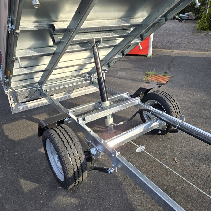1500-ALU-Heckkipper-2.76×1.50×0.85m-Gitteraufsatz-Pumpless-Hydraulik-SPINN-Lock-V-Deichsel-100kmh-7