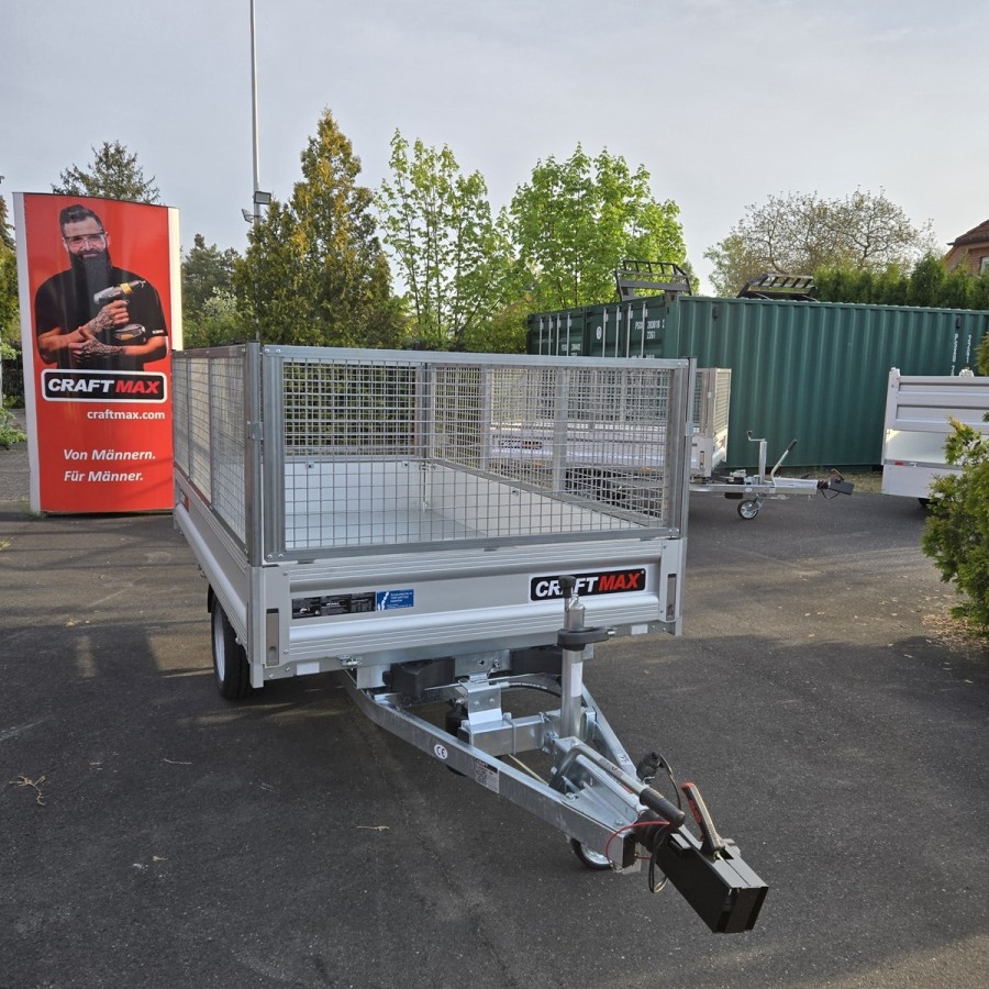1500-ALU-Heckkipper-2.76×1.50×0.85m-Gitteraufsatz-Pumpless-Hydraulik-SPINN-Lock-V-Deichsel-100kmh-5