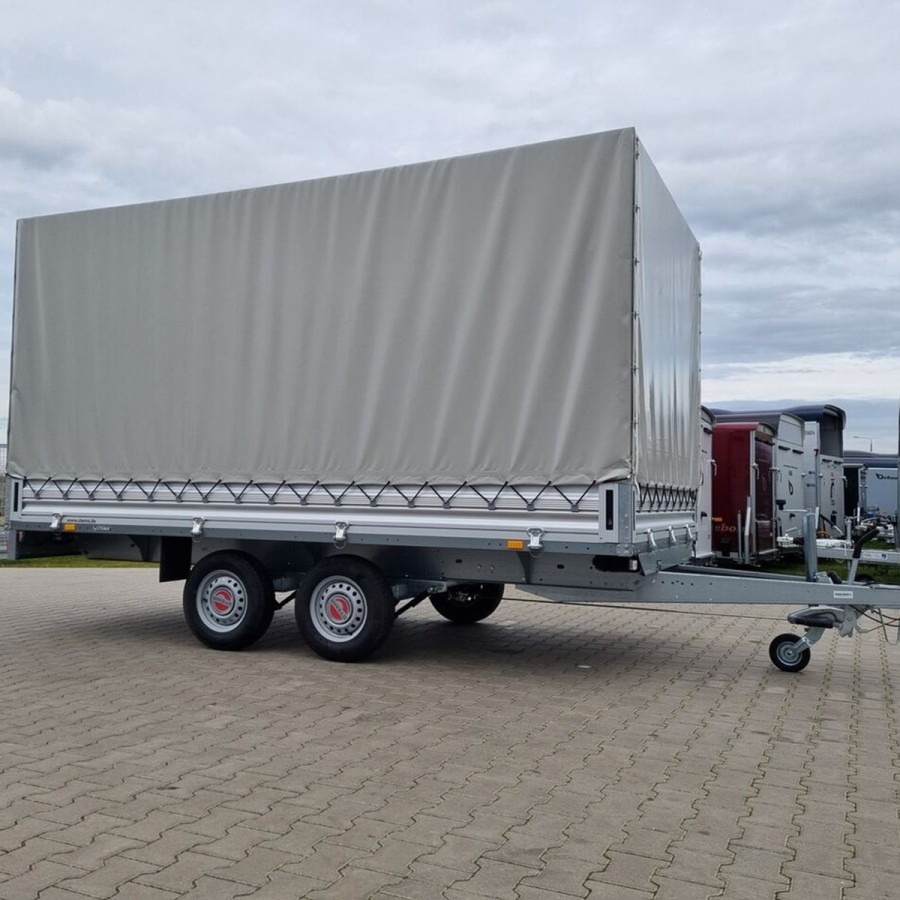 STEMA-ALU-SH-O2-35-40-20.2-Tandem-3500-Pritsche-ALU-Bordwaende-4.01x2.03x0.35m-Plane-Hochgestell-Spriegel
