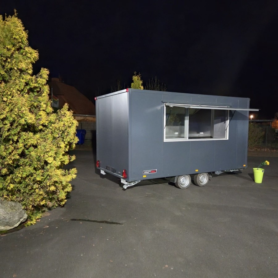 Verkaufsanhaenger-Tandem-2700-Edelstahl-Gastro-voll-ausgestattet-4.20x2.20x2.30m-Thermo-Sandwichpanele-E-Paket-3