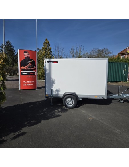 CRAFTMAX-Kofferanhaenger-1300-mit-Rampe-2.55×1.87x1.54m-gebremst-7