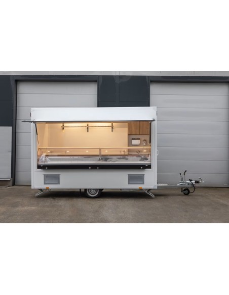 CRAFTMAX®-Verkaufsanhaenger-Kuehlthekenanhaenger-1500-mit-Thermo-Sandwichpanelen-seitlicher-Verkaufsklappe