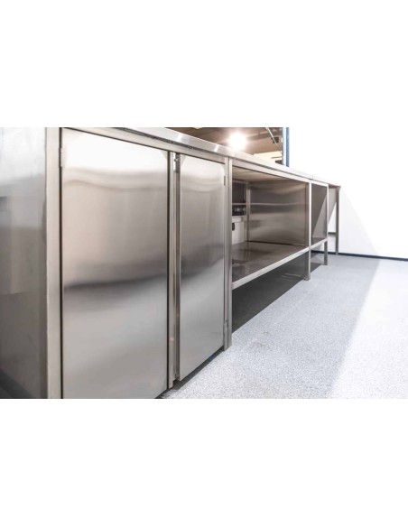 CRAFTMAX-Verkaufsanhaenger-Imbisswagen-1500-Edelstahl-Gastro-Ausgestattung-3.75x2.20x2-6