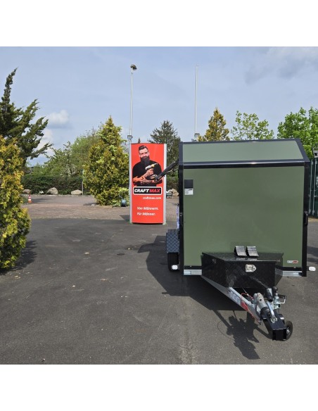 CRAFTMAX-OffRoad-Camping-Anhaenger-1300kg-Einachs-3.00x1.50x1.80m-mit-Klappe-nach-oben-Fenster-Tuer-100kmh-18