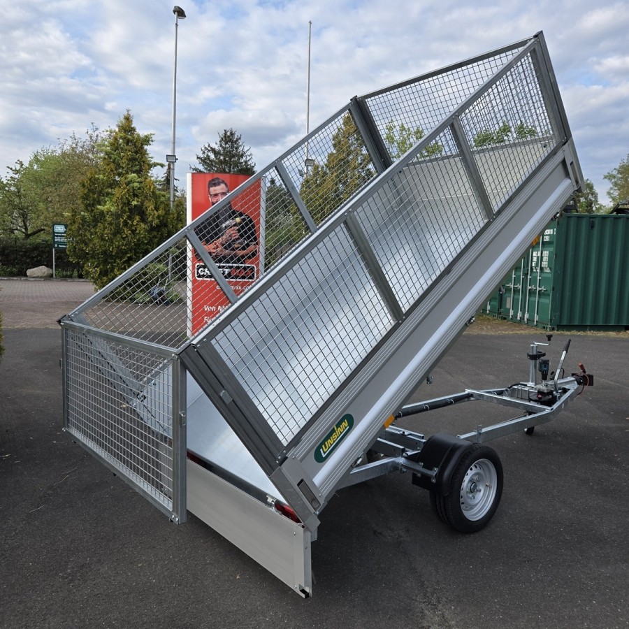 UNSINN-UHK-2715-15-13-Einachs-Heckkipper-Aluminium-Bordwaende-Stahlgitteraufsatz-Pendelklappen-1
