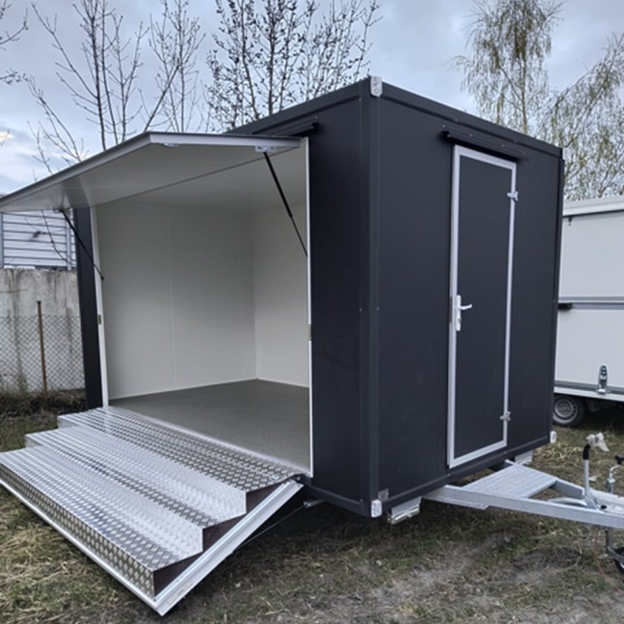 CRAFTMAX-Messeanhaenger-Ausstellungsanhaenger-1350-Event-Trailer-4.00x2.30x2.20m-Thermo-Sandwichpanele-1