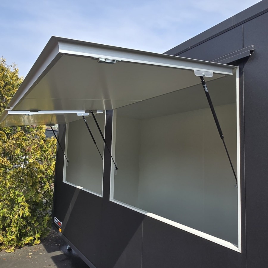 Verkaufsanhaenger-Foodtrailer-1500-4.50x2.00x2.20m-Thermo-Sandwichpanele-zwei-Verkaufsklappen-Stuetzen-gebremst-4