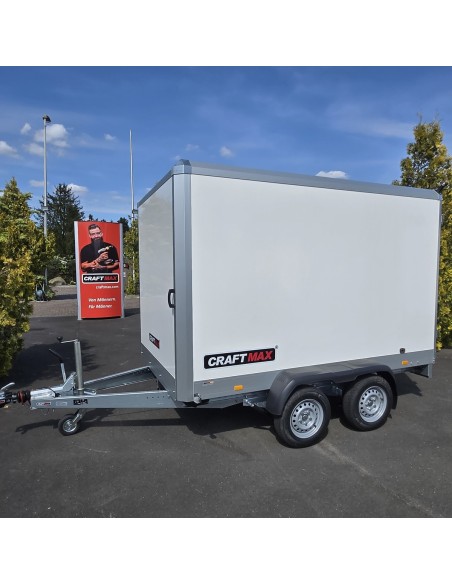 CRAFTMAX-Kofferanhaenger-Tandem-2000-Thermo-Sandwich-Paneele-GFK-Oberschicht-3.00×1.79x1.89m-100kmh-1