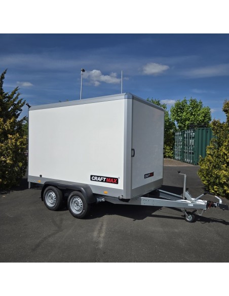 CRAFTMAX-Kofferanhaenger-Tandem-2000-Thermo-Sandwich-Paneele-GFK-Oberschicht-3.00×1.79x1.89m-100kmh-4