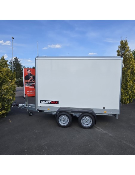 CRAFTMAX-Kofferanhaenger-Tandem-2000-Thermo-Sandwich-Paneele-GFK-Oberschicht-3.00×1.79x1.89m-100kmh-5
